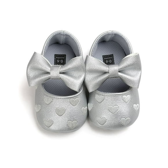 soft leather baby shoes pop flower black 3-4t 